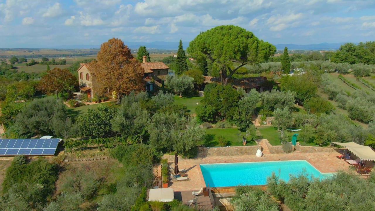 Villa Fontanaro Farm And Culinary School Paciano Exterior foto